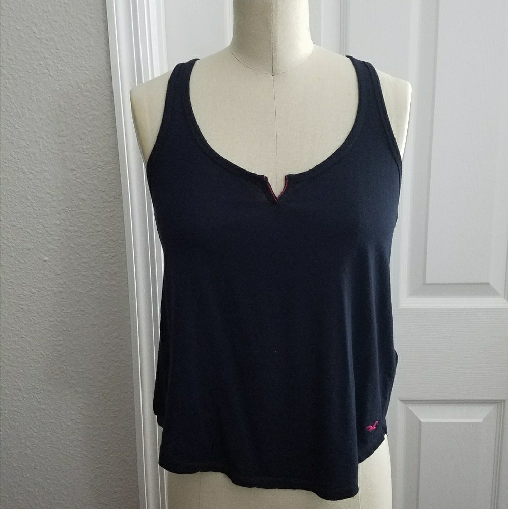 Hollister racerback tank.